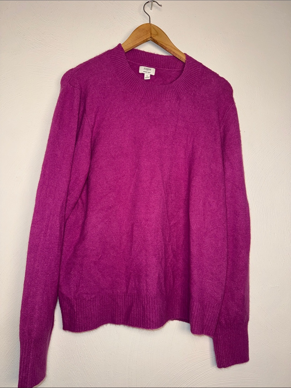 J. Crew Men’s Crewneck Sweater - Fuchsia